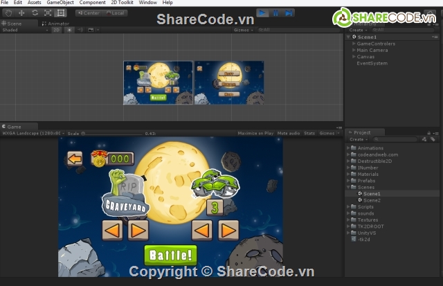 Warlings,unity,game unity,source code game unity,source game,turn base